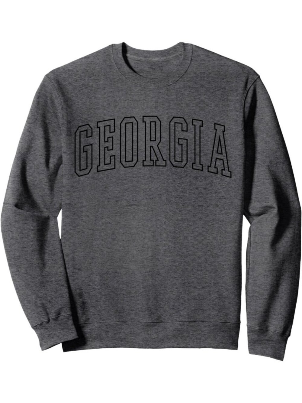 Cozy Varsity Sweatshirt | Classic Georgia Style | Perfect for Layering & Casual